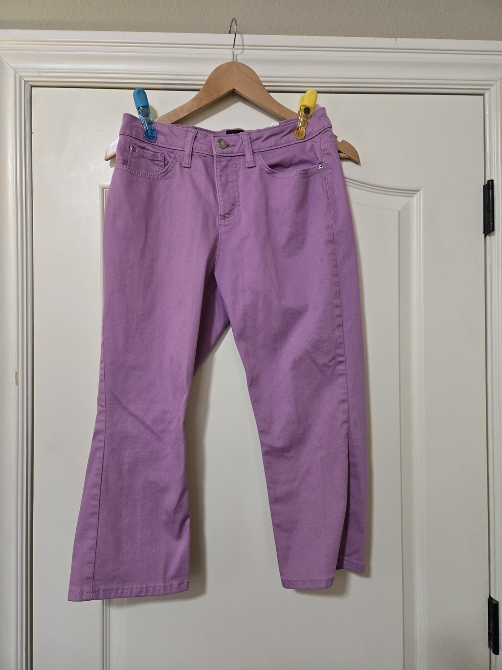 Lee Lavender Flare Jeans - Women's Wide Leg